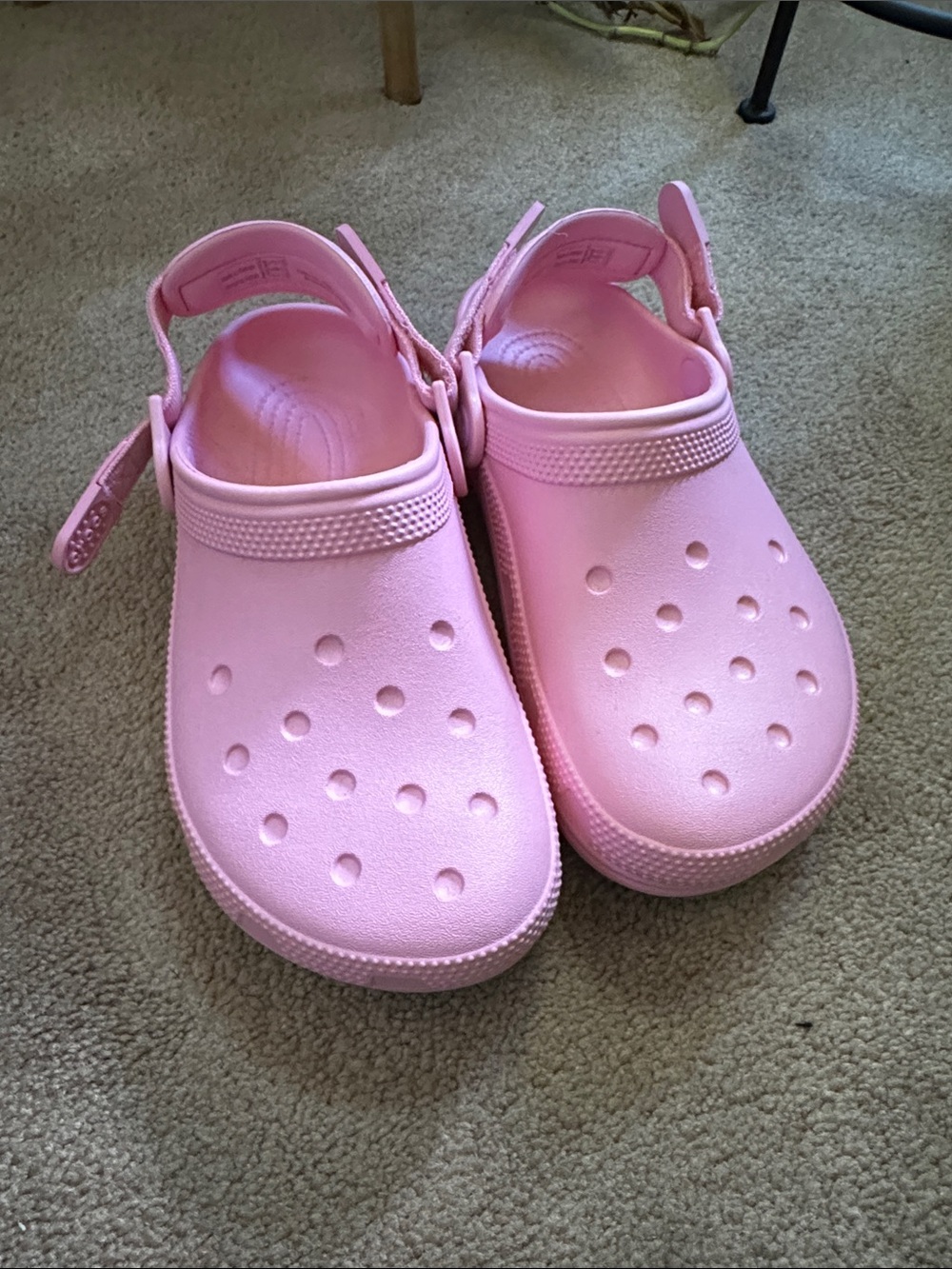 Pink Work Crocs - Picture 2 of 4